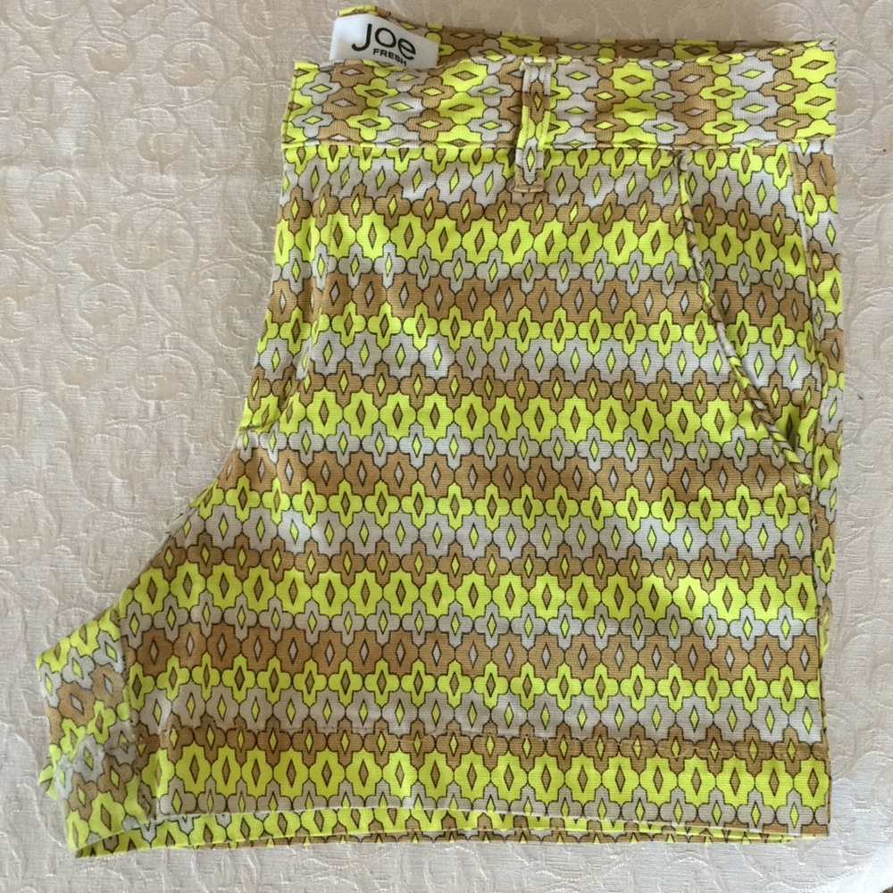 Joe Fresh print cotton shorts
